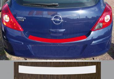 Lackschutzfolie Ladekantenschutz transparent 70 µm für Opel Corsa D 2006 - 2014